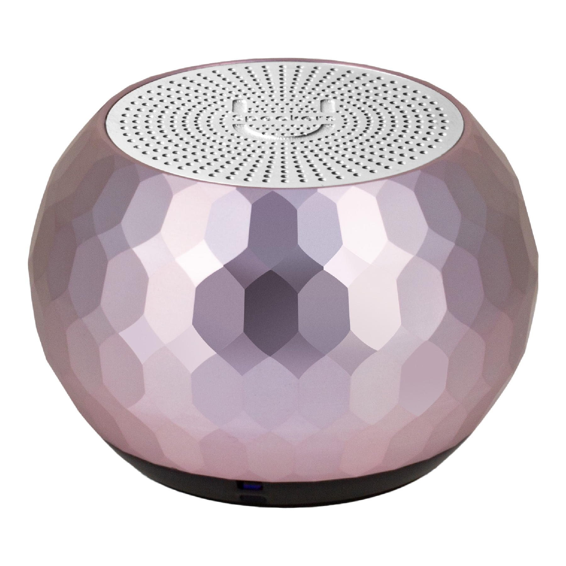 Fashionit U Speakers Bluetooth Mini Glam Speaker Travel Home Office Bundle with Black Wireless Mouse X3000 G2, & Coordinating Gel Mouse Pad, for Modern Workspace – Lilac