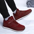 thumbnail image 5 of Men Fur Lined Outdoor Waterproof Work Shoes Hiking Winter Snow Boots Walking US, 5 of 6