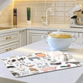 thumbnail image 6 of FREEAMG Cute Farm Animals Dish Drying Mats for Kitchen Counter, Heat-Resistant Dishes Drying Pad, Ultra Absorbent Drying Mat for Coffee Machine Sink Rack 18x24Inch, 6 of 7