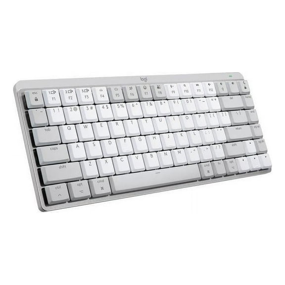 Logitech 920-010553 MX Mechanical Mini Bluetooth Wireless Keyboard for Mac - Pale Grey