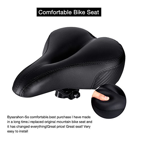TONBUX Most Comfortable Bicycle Seat, Bike Seat Replacement with Dual