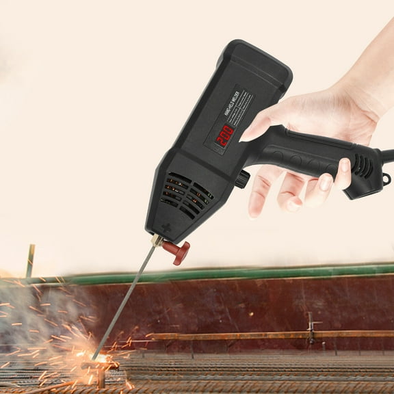 110V Portable Electric Welder Handheld Welding Machine Kit w/ Digital Display