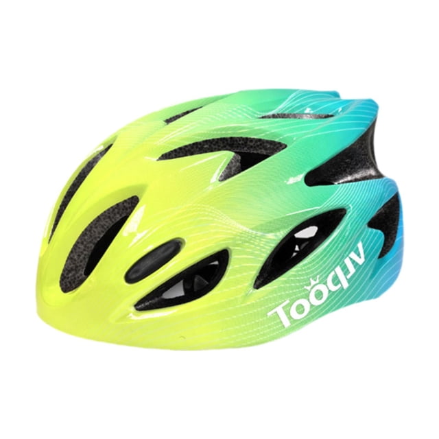Almencla Bike Helmet for Kids Cycling Helmet for 3-10 Year Old Riding Outdoor Sports Gradient Green
