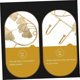 thumbnail image 2 of Coat and hat hook household wall hanger wall storage hook bedroom metal coat and hat hanger wall hook hat rack, 2 of 5