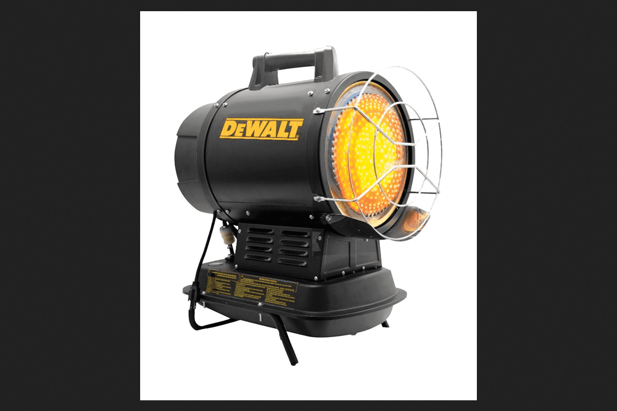 DeWalt 70000 BTU/hr. 1750 sq. ft. Radiant Kerosene Heater