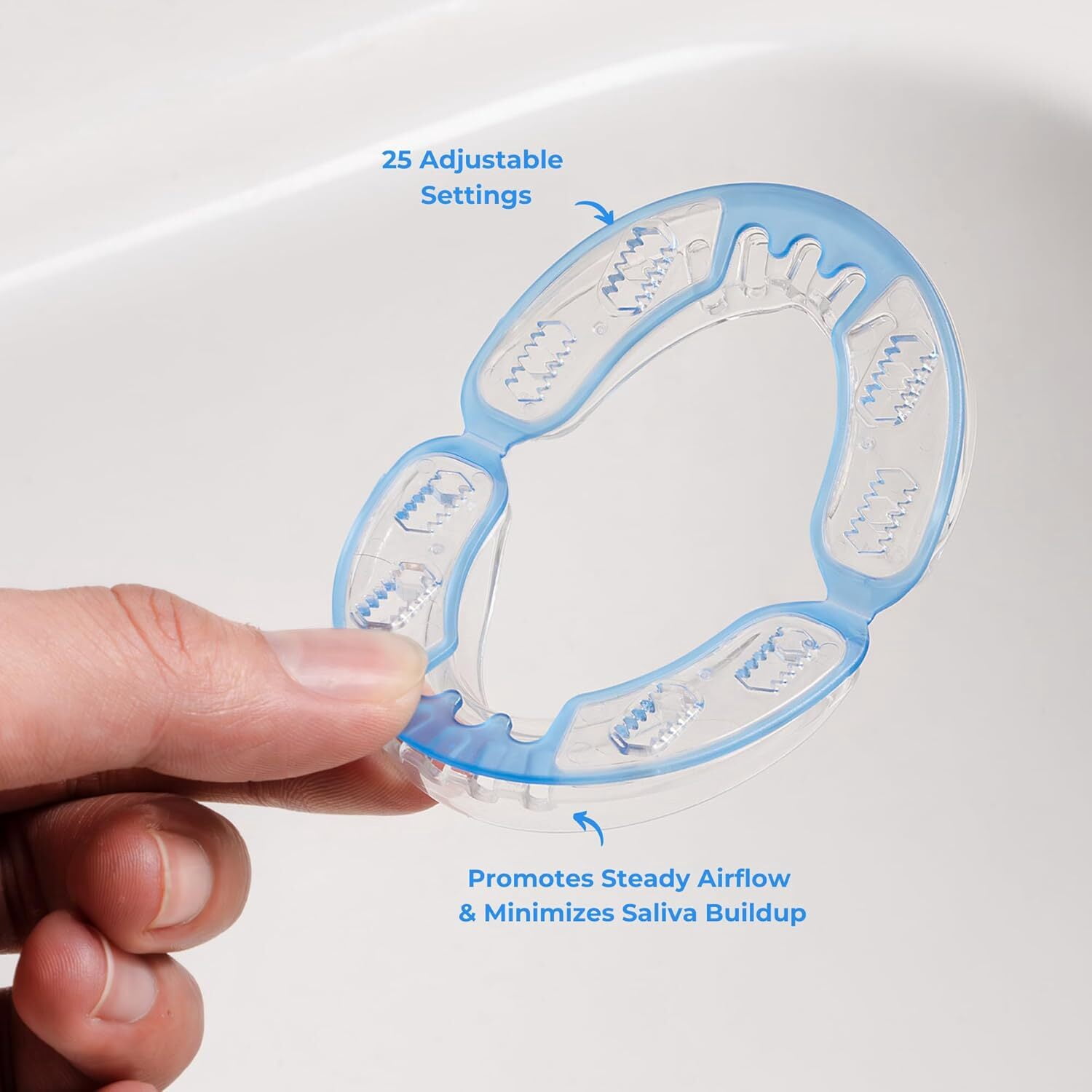QuietLab Pro Anti-Snoring Mouthpiece – Adjustable Night Guard for Snoring Relief, No-Boil Custom Fit, Orthodontist-Designed, BPA-Free Medical Grade Material