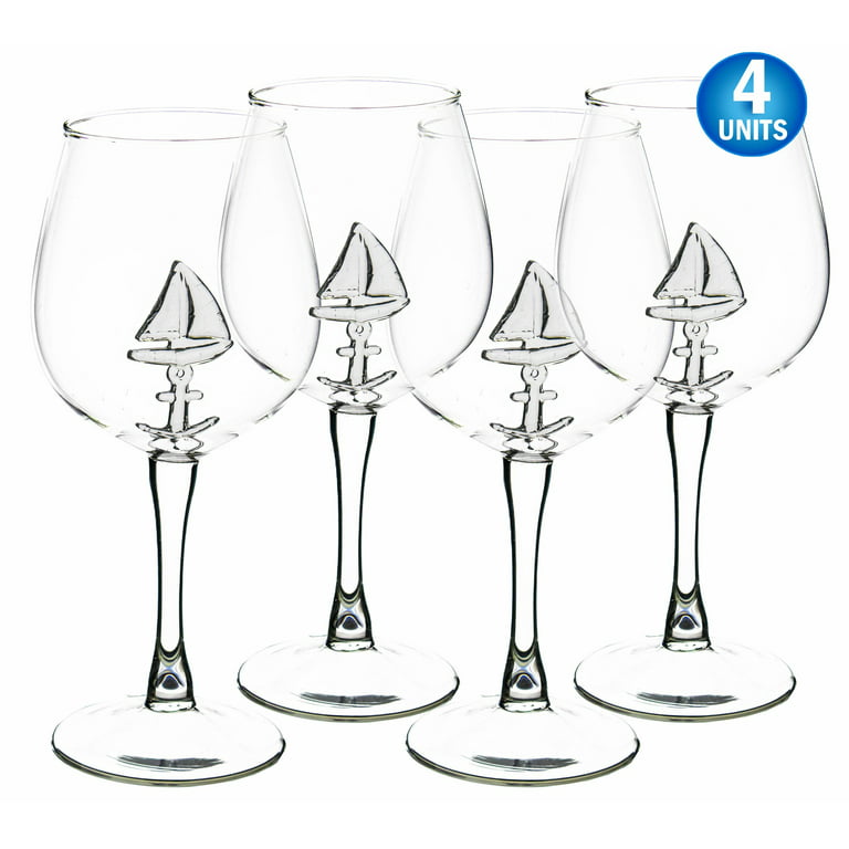 The Beach Glass floating wine glasses are perfect to take on holiday