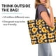 thumbnail image 2 of Balery Vintage Black White Plaid Sunflowe Bolsa Tote Estilo Estético con Cremalleras, Bolsa de Hombro, Bolsa de Compras Grande y Plegable, 2 of 8