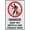 Warning Sign 3, variant on Directional Arrow Sign – 8x12 Inch Reflective RustFree Aluminum,HighVisibility Left Arrow Indicator,Weatherproof Navigation Sign for Indoor or Outdoor Use