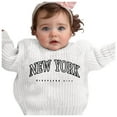 thumbnail image 4 of Girls Sweaters Hand Embroidered Pure Knit Sweater for Girls Delicate Floral Design Soft Comfortable Toddler Kids Top, 4 of 4