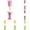 Yellow 3 Packs & Pink 3 Packs, variant on Long Handle Grip Scrubber Cup Brush Set For Coffee Mug & Baby Bottles 2PCS Sponge Brush Cleans With Hanging Hook