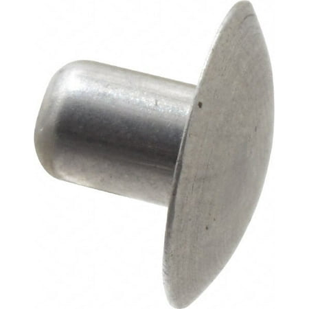

3/16 Body Diam Brazier Aluminum Solid Rivet