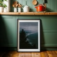thumbnail image 6 of Dark Moody Coast - Oregon Photography Coastal Ocean Seascape Nature Waves Landscape Scenic Black Framed Wall Art Print 5 x 7 inches, 6 of 8
