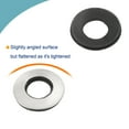 thumbnail image 3 of Uxcell M12 25x12x3.6mm Carbon Steel Nitrile Rubber Bonded Sealing Washers, 50 Pack, 3 of 5