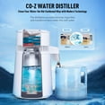 thumbnail image 2 of CO-Z 4L Home Water Distiller 750W 1.5L/H Stainless Steel Interior, 2 of 11