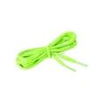 thumbnail image 2 of INSPIRE CHIC Unisex 2 Pairs Half Round Oval Shoelaces for Boots Athletic Sneakers Bright Green 180 cm/71", 2 of 4