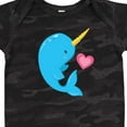 thumbnail image 4 of Inktastic Cute Narwhal Boys Baby Bodysuit, 4 of 5