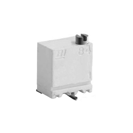 84PR100K Res Cermet Trimmer 100K Ohm 10% 0.25W(1/4W) 12(Elec)Turn 1.78mm (6.35 X 5.33mm) Gull Wing SMD