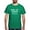 Kelly Green, variant on - Twins Dad Will Work For Peace T Shirt - Men's Classic Graphic Cotton T-Shirt