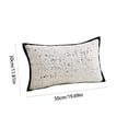 thumbnail image 2 of Inerposs Elegant Lumbar Support Pillow Cover, Versatile Cushion Case for Living Room, Stylish Sofa Decor, Easy Care Home Accessory, Durable Dacron and Lint Fabric, 2 of 6