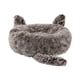 thumbnail image 2 of Cama cálida para gatos y perros con forma de orejas de animales, cojín decorativo y nido cómodo para mascotas. Café Degradado 70cm, 2 of 9