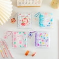 thumbnail image 1 of Photo Album Waterproof Transparent 20 Pockets Ring Binder Cartoon Photo Card Holder for Students, 1 of 7