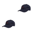 thumbnail image 3 of Gorra de béisbol Qarigey con bordado de rosas florales para hombre y mujer ajustable de algodón con visera Type8 NO8, 3 of 5