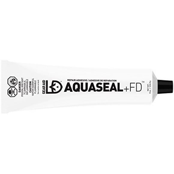 Gear Aid Aquaseal FD Adhésif de Réparation Flexible pour Équipement de Plein Air et Vinyle, Colle Transparente, 8 oz