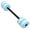 Light Blue, variant on 30" Aqua Fitness Swim Bar with Padded Grips (Light Blue)