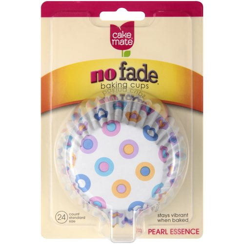 Cake Mate Pearl Essence No Fade Baking Cups, Standard Size, 24 count