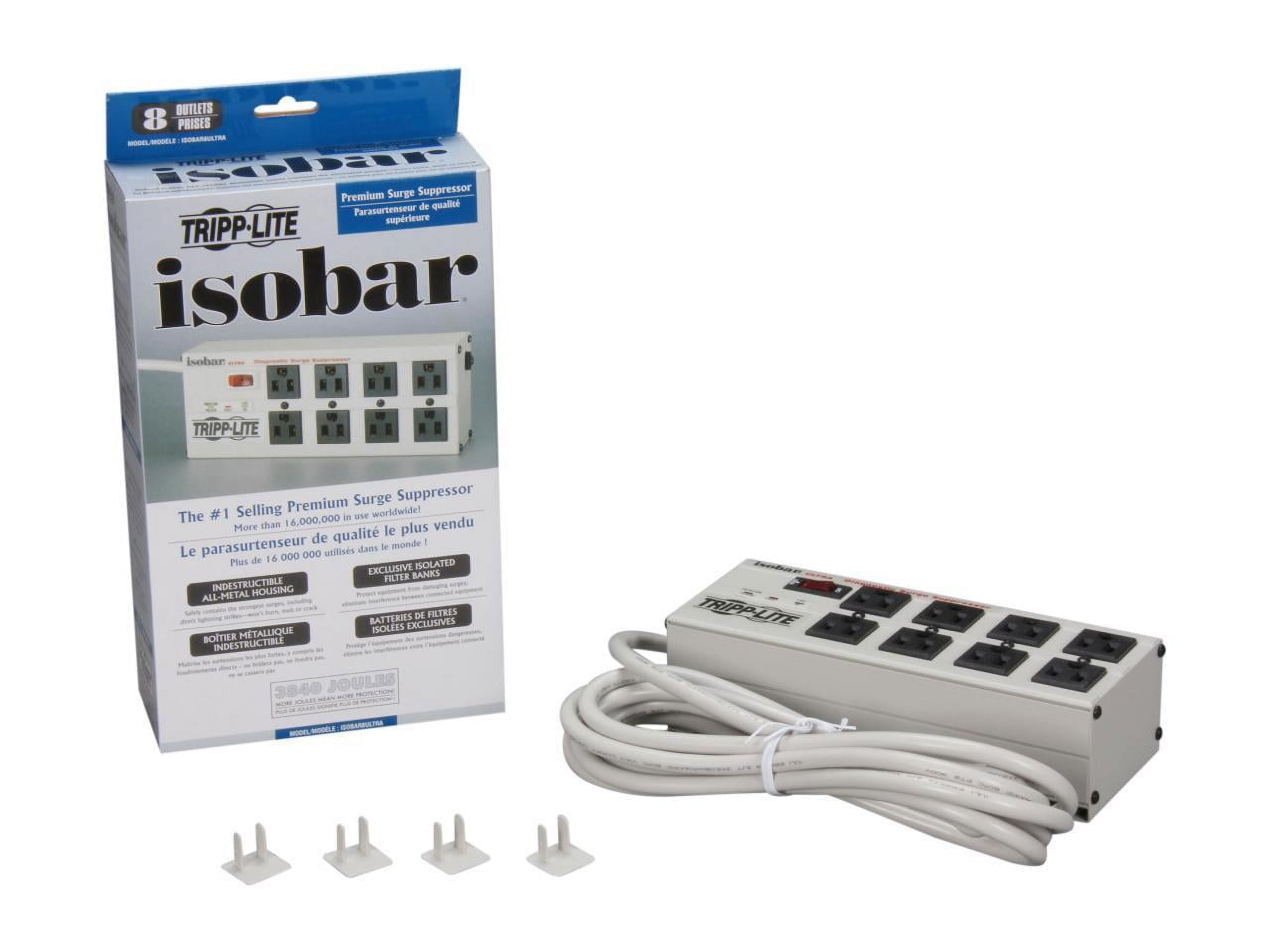 Tripp Lite ISOBAR8 ULTRA ISOBARï¿ï¾® Premium Surge Protector (8 outlet, 12-ft cord)