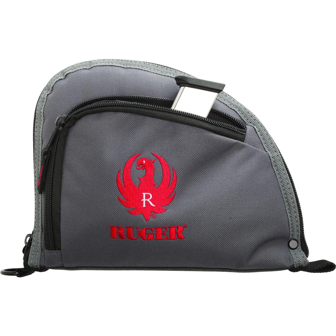 Ruger Auto Fit Handgun Soft Case, Silver, Polyester, Model 27430