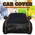thumbnail image 4 of Leadwolf Car Cover Waterproof All Weather for BMW for X1 Dupont Oxford Length up to 177 " Black, 4 of 6
