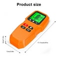 thumbnail image 2 of 5-in-1 Smart Wall Scanner With LCD Display, Stud Finder Detector For Wood Studs Metal Pipes Live AC Wires, Professional Depth Detection For DIY Home Renovation, 2 of 5
