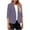 Navy, variant on Chiccall Blazers for Women Long Sleeve V Neck Trendy Fall Business Casual Blazer Cardigans