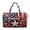 American Flag Star Print, variant on Garronmavis Patriotic Star Pattern Large Quilted Duffle Bag for Women, Weekender Travel Carry On Overnight Gym Dance Tote Bag with Zipper Pockets