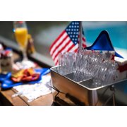 Diamond 192 Count Clear Plastic Disposable Cutlery Utensil Set – 64 Forks, 64 Spoons, 64 Knives - Made in USA