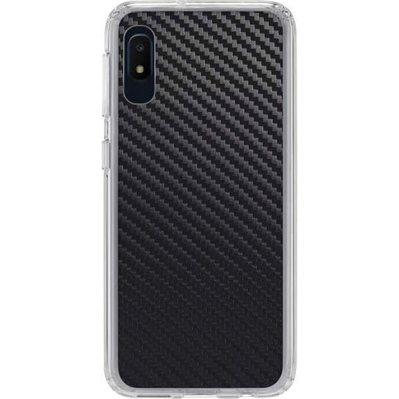 Skinit Textures Carbon Fiber Galaxy A10e Clear Case