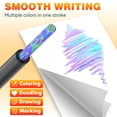 thumbnail image 4 of CCOCC 2026 New 12 Colors Rainbow Pencils,Jumbo Colored Pencils for Adults,Multicolored Pencils for Art Drawing,Coloring,Sketching,Pre-Sharpened, 4 of 5