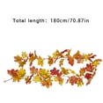 thumbnail image 4 of Guirnalda de arce artificial, puerta de entrada para el hogar, simulación de pared, hojas, decoración de vid, adorno navideño, tipo 9 Methold HA001259-09, 4 of 5