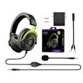thumbnail image 1 of EKSA E900 Auriculares para juegos Auriculares con reducción de ruido Auriculares portátiles ajustables para juegos, Verde AweSitey EL000519-02B, 1 of 2