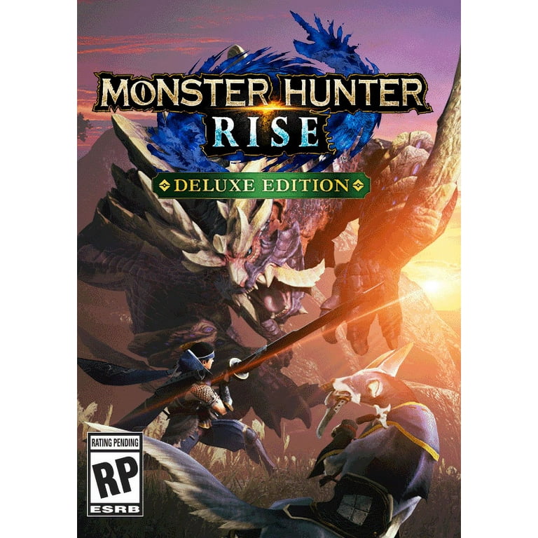 Nintendo Switch Monster Hunter Rise Deluxe Edition System - Switch