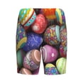 thumbnail image 2 of Haiem Easter Eggs1 Men's Pajama Short with Soft Woven Cotton Elastic Waistband Sleep Short-4X-Large, 2 of 9