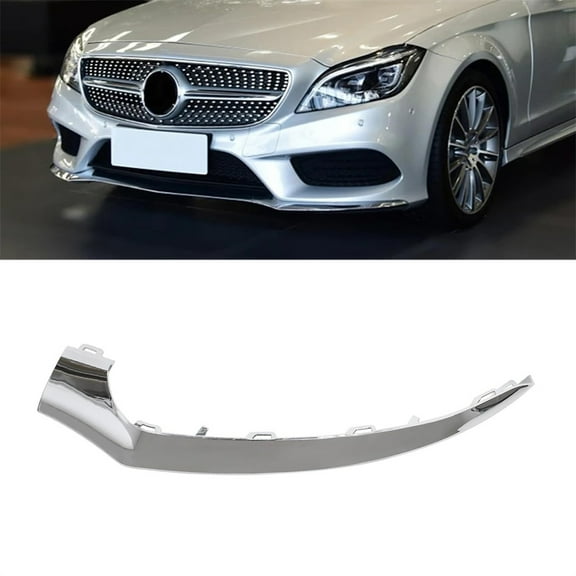 Front Bumper Left Side Chrome Molding For 2015-2018 Mercedes W218 CLS 2188851574