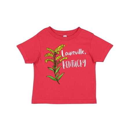 

Inktastic Louisville Kentucky Goldenrod Flower Gift Toddler Boy or Toddler Girl T-Shirt