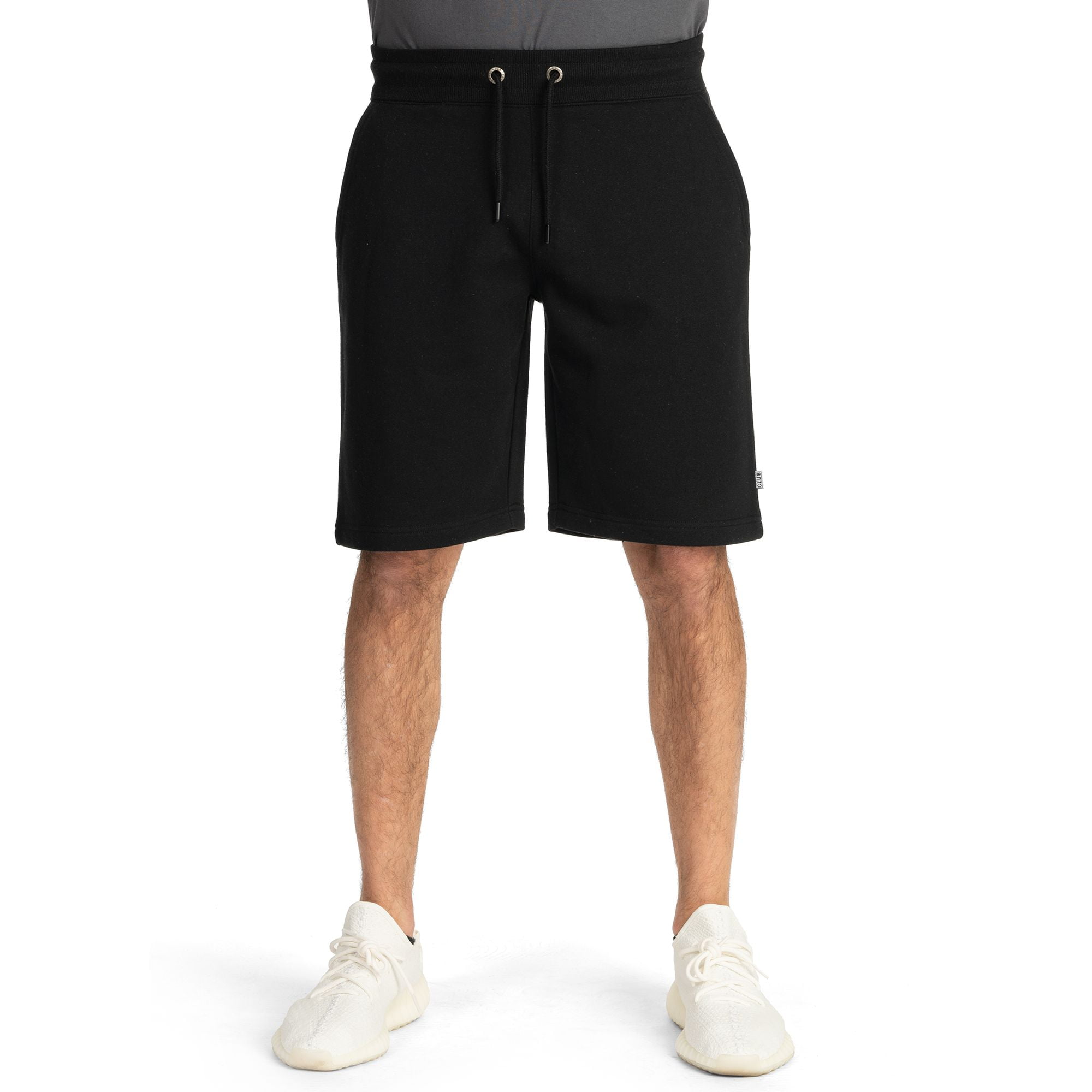 Pro Club Men's Heavyweight French Terry Short, Black, Small