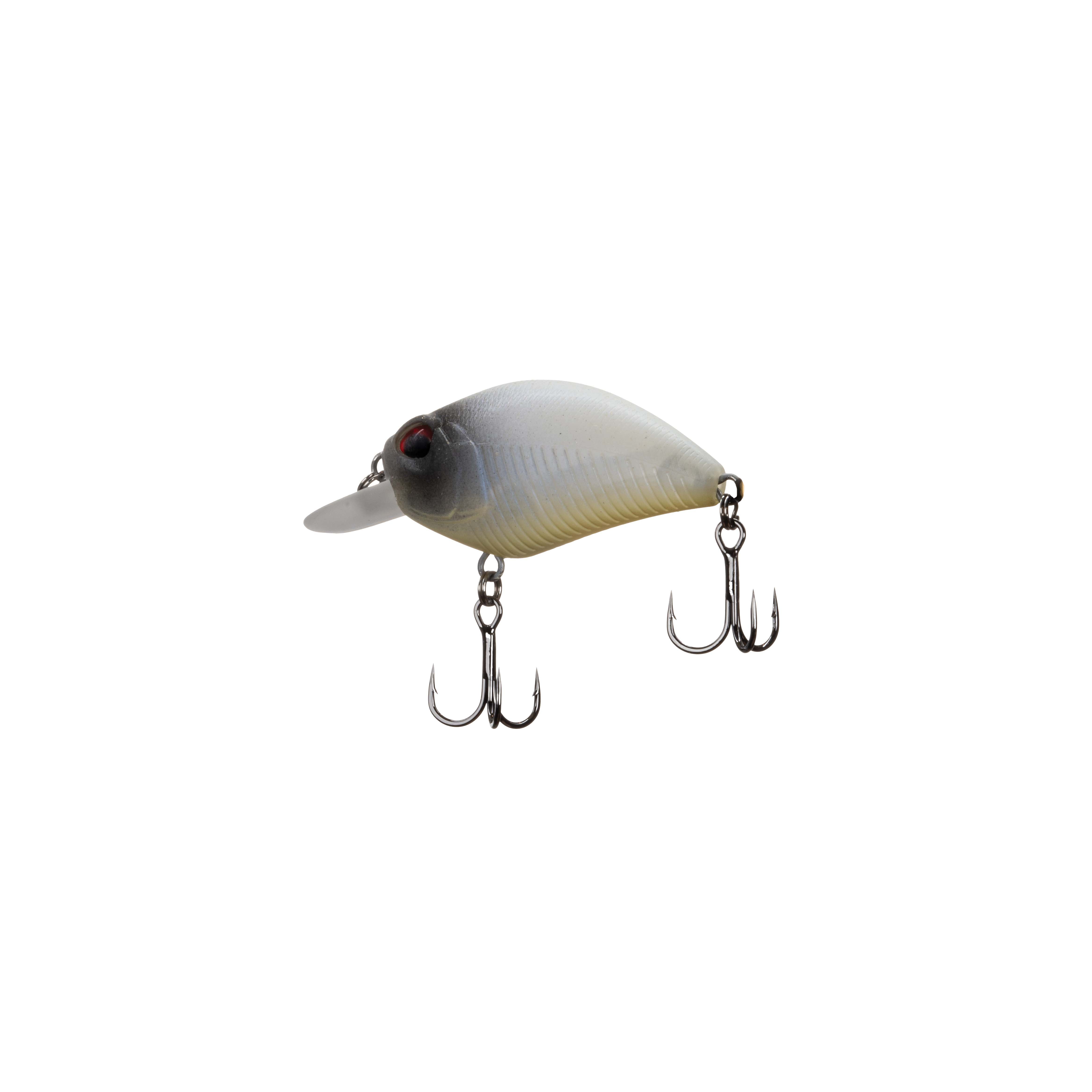 (3 pack) Ozark Trail 1/3 oz Bass Fishing Square Bill Crankbait, Lemon Sorbet