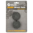 thumbnail image 1 of Niche Brake Pad Set Arctic Cat Z 370 Bearcat 440 Panther 370 Rear Semi-Metallic 519-KPA2512D, 1 of 6