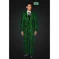 thumbnail image 2 of Suitmeister Men's Suits Oversized Pinstripe Black - M Black, 2 of 3