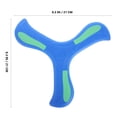 thumbnail image 2 of NIAIZEK Retour Vol Boomerang Bleu 1Pcs pour Activités Extérieures, 2 of 8